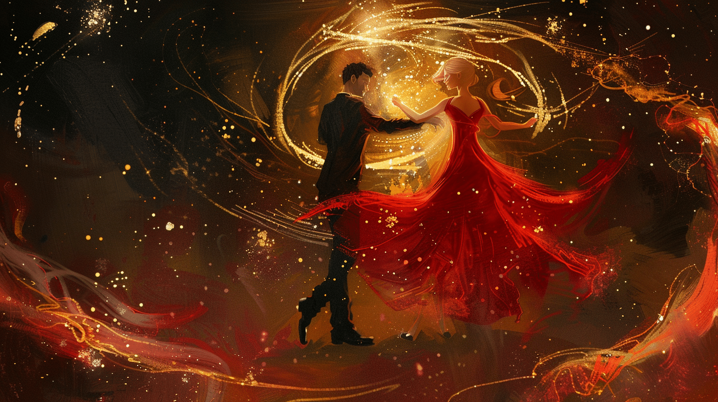 twin flame cosmic ballet
